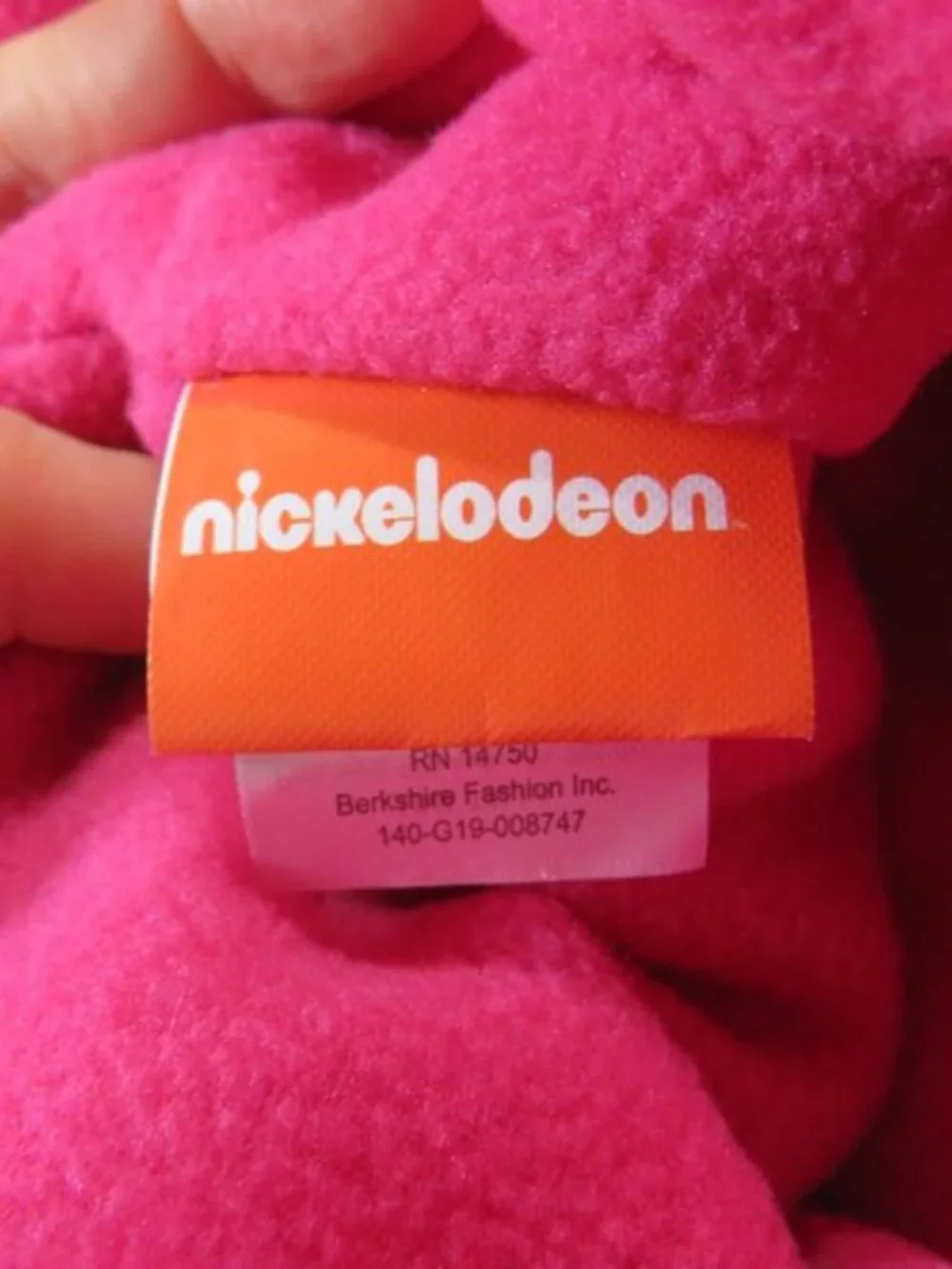 Nickelodeon Paw Patrol Girls Fleece Lined Beanie Earflap Hat & Mittens Set Pink